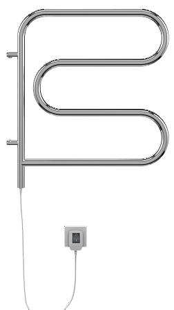 Электро 25 F-обр 600х600 поворотный Полотенцесушитель TERMINUS Калуга - фото 2