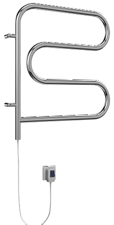 Электро 25 F-обр 600х600 поворотный Полотенцесушитель TERMINUS Калуга - фото 1